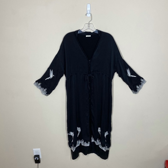 Vilshenko Dress 100% Silk Embroidered - Picture 1 of 5